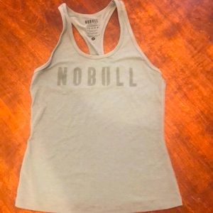 NoBull women’s Medium Teal racerback tank